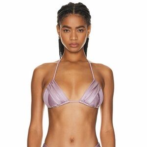 NWOT - Bananhot - Women’s Jasmin Bikini Top - Dusty Purple - Size: Large